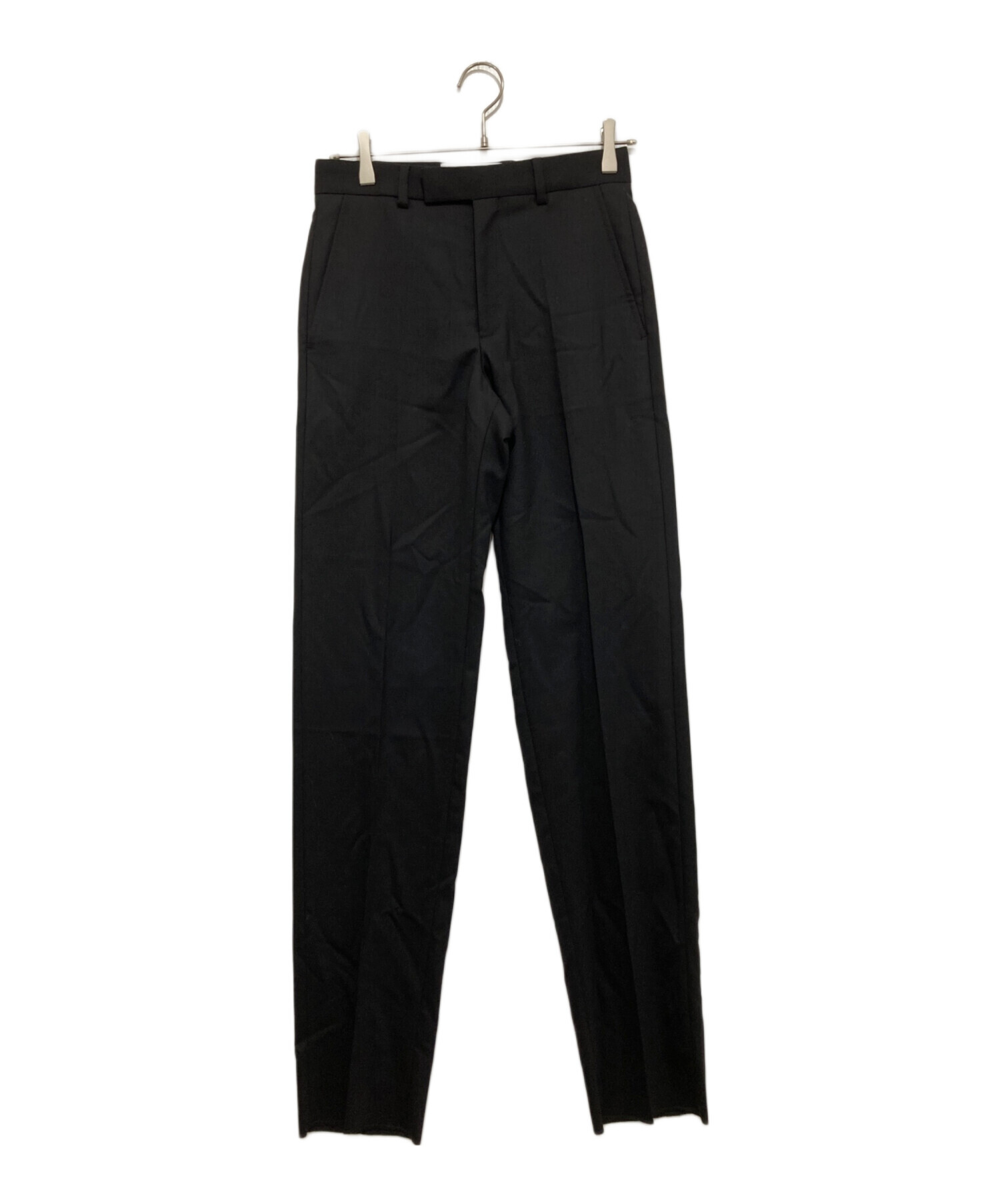 中古・古着通販】LOEWE (ロエベ) スラックス ブラック サイズ:42