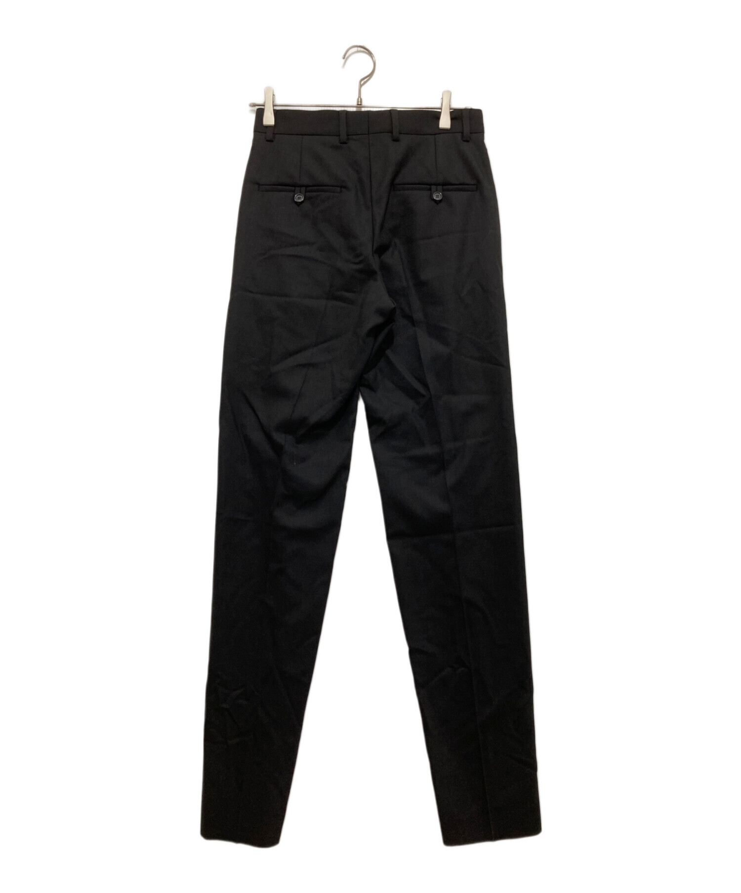 中古・古着通販】LOEWE (ロエベ) スラックス ブラック サイズ:42