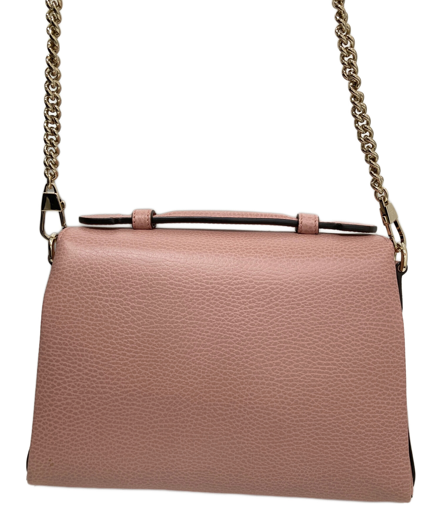 GUCCI インターロッキング ショルダーバッグ 中古・古着通販】GUCCI (グッチ) インターロッキングG チェーン
