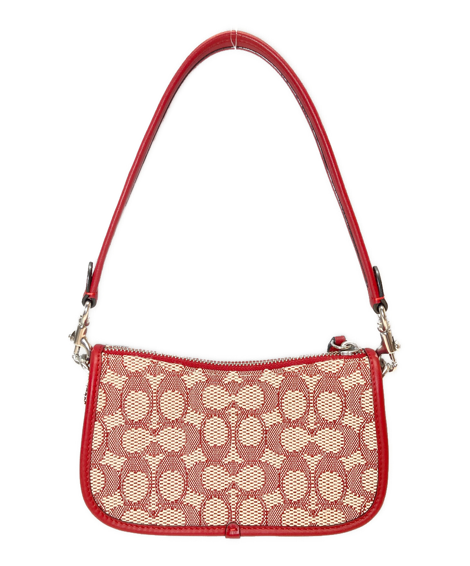 Coach コーチ ショルダーバッグ 赤色 シグネチャー柄 COACH コーチ シグネチャー ショルダーバッグ 2WAYの買取実績 | 買取