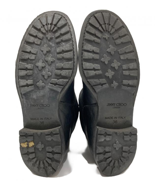 未使用　Jimmy choo 36 中古・古着通販】JIMMY CHOO (ジミーチュウ) YOUTH バイカーブーツ