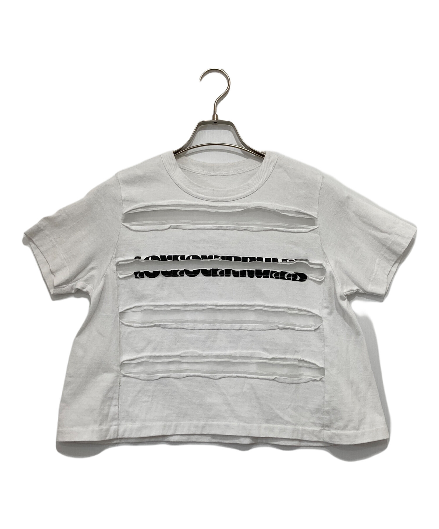 中古・古着通販】sacai (サカイ) LOVEOVERRULESデザインカットソー