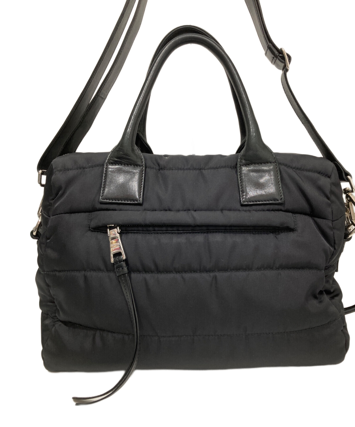 中古・古着通販】PRADA (プラダ) ステートボンバー 2WAYバッグ 1BB024 