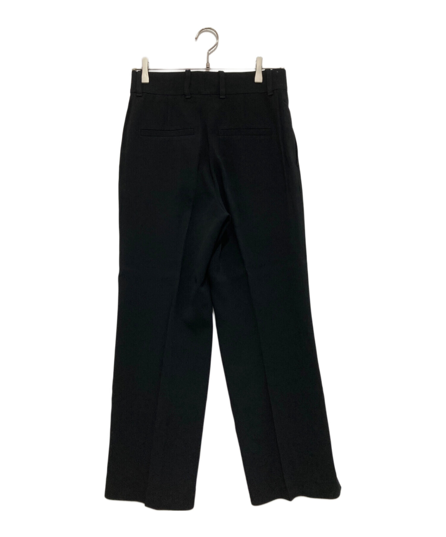 00s FRANCE製 Chloe ツータックスラックス　カシミア混　極太 中古・古着通販】Chloe (クロエ) 裾スリット センタープレススラックス