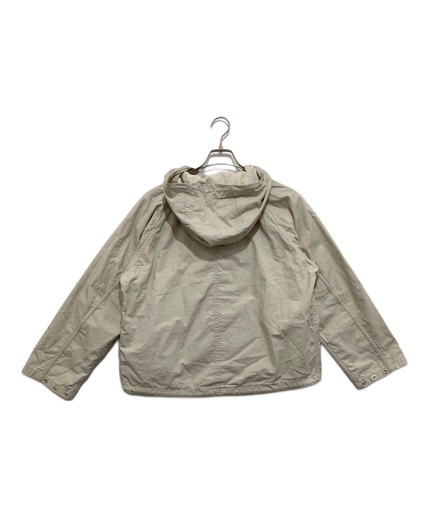 【M】MUJILABO ムジラボ フードブルゾン 新品未使用 セール】〔MUJI Labo〕婦人 コットン ライトキャンバス フードブルゾン