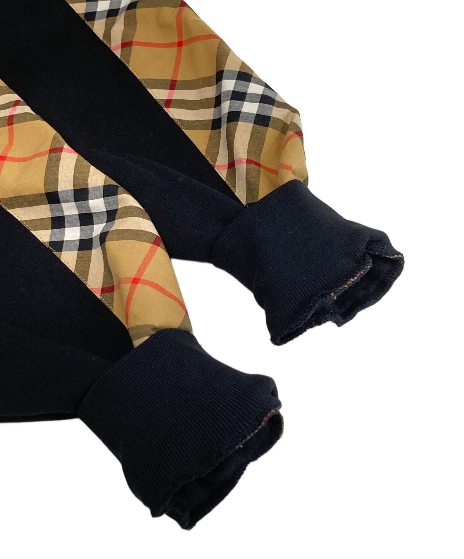 BURBERRY バーバリーロンドン ノバチェック スウェット XS〜S 中古・古着通販】BURBERRY LONDON (バーバリーロンドン) アーム ノバ