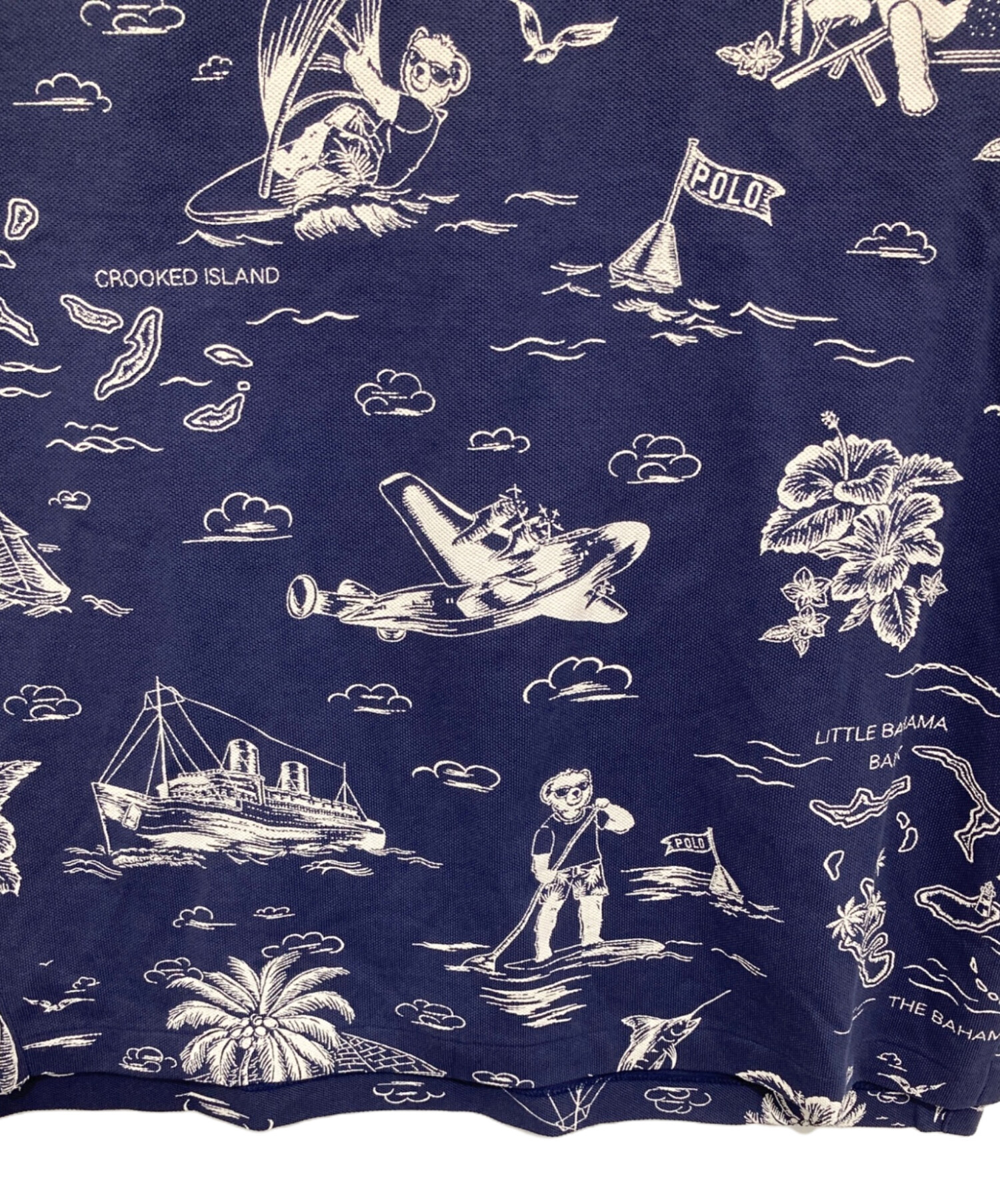 POLO RALPH LAUREN ポロ ラルフローレン/ダブルニットメッシュオーバーシャツ/MNPOWOV16823281/SAランク/09【中古】 中古・古着通販】POLO RALPH LAUREN (ポロ・ラルフローレン
