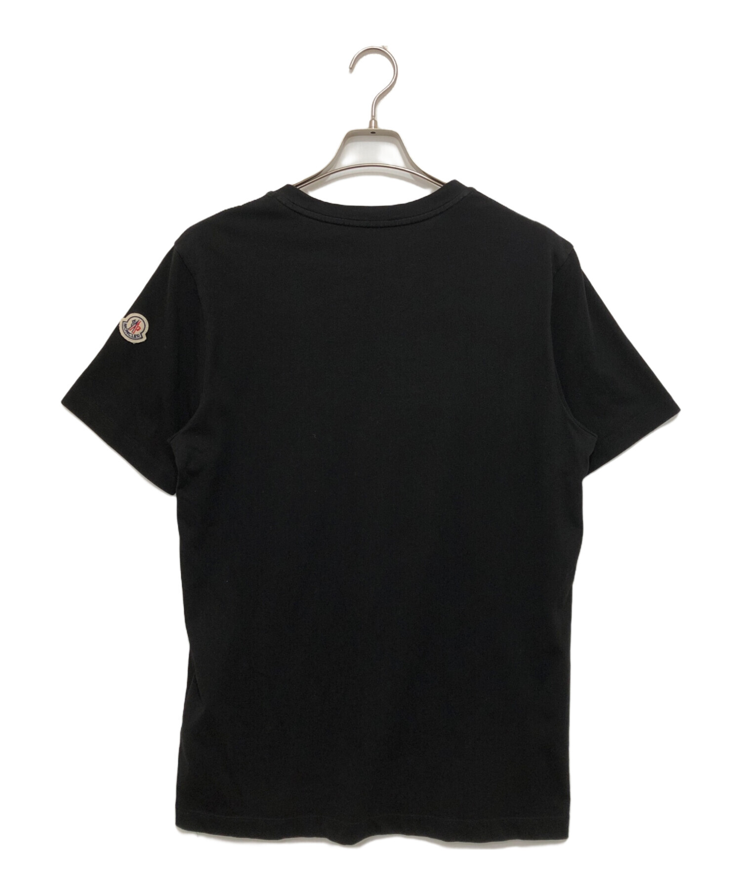 中古・古着通販】MONCLER (モンクレール) フロッキープリントロゴT