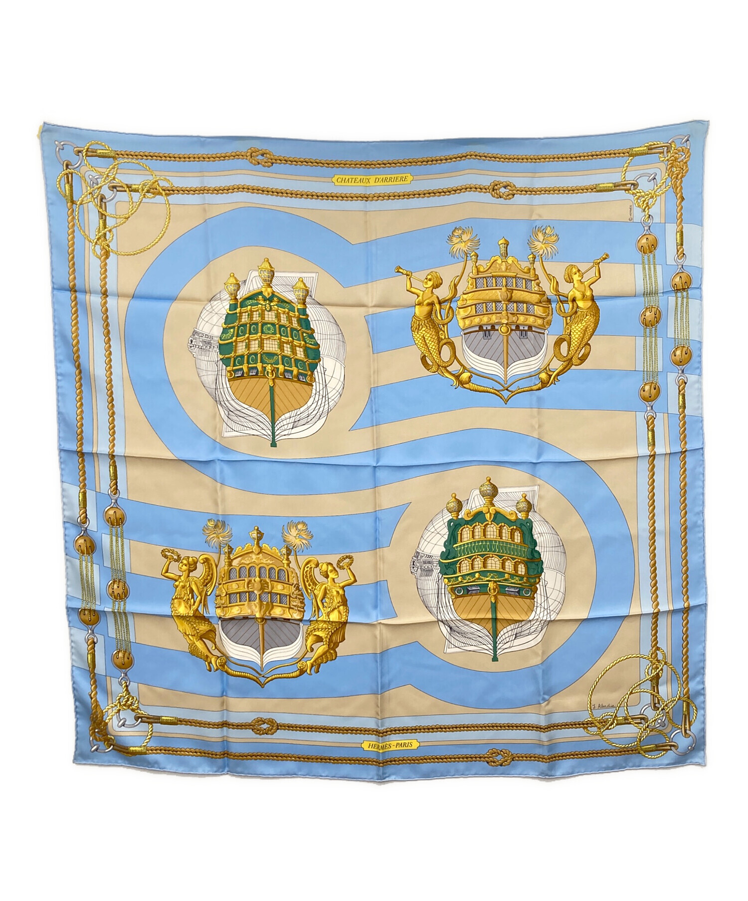 中古・古着通販】HERMES (エルメス) CHATEAUX D' ARRIERE 艫飾り/船尾