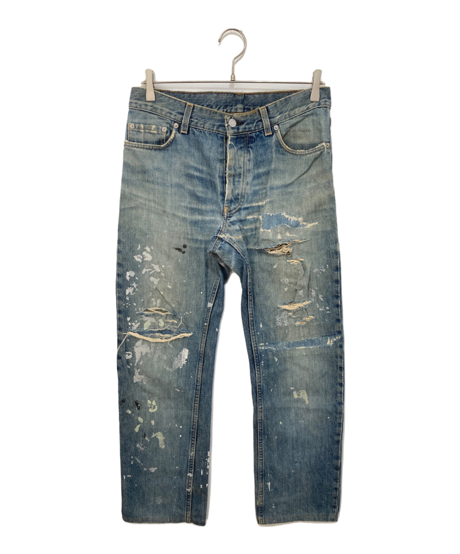 中古・古着通販】HELMUT LANG (ヘルムートラング) ペンキデニム