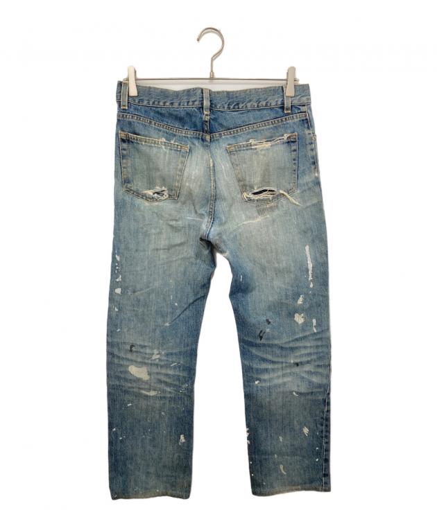 値下げ可 Helmut Lang ペンキデニム 28インチ 中古・古着通販】HELMUT LANG (ヘルムートラング) ペンキデニム