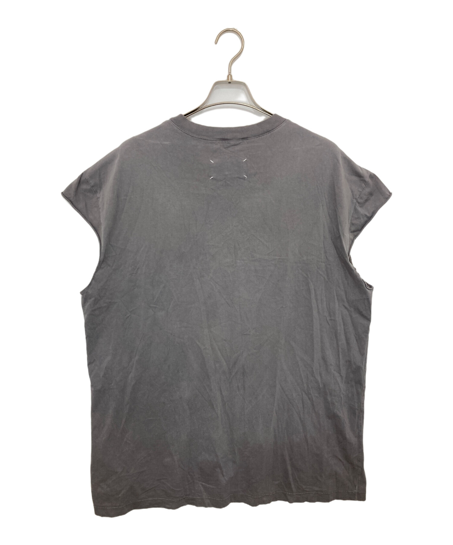 トップス Maison Margiela Destroyed Sleeve Less T 中古・古着通販】Maison Margiela (メゾンマルジェラ) 19SS Destroyed