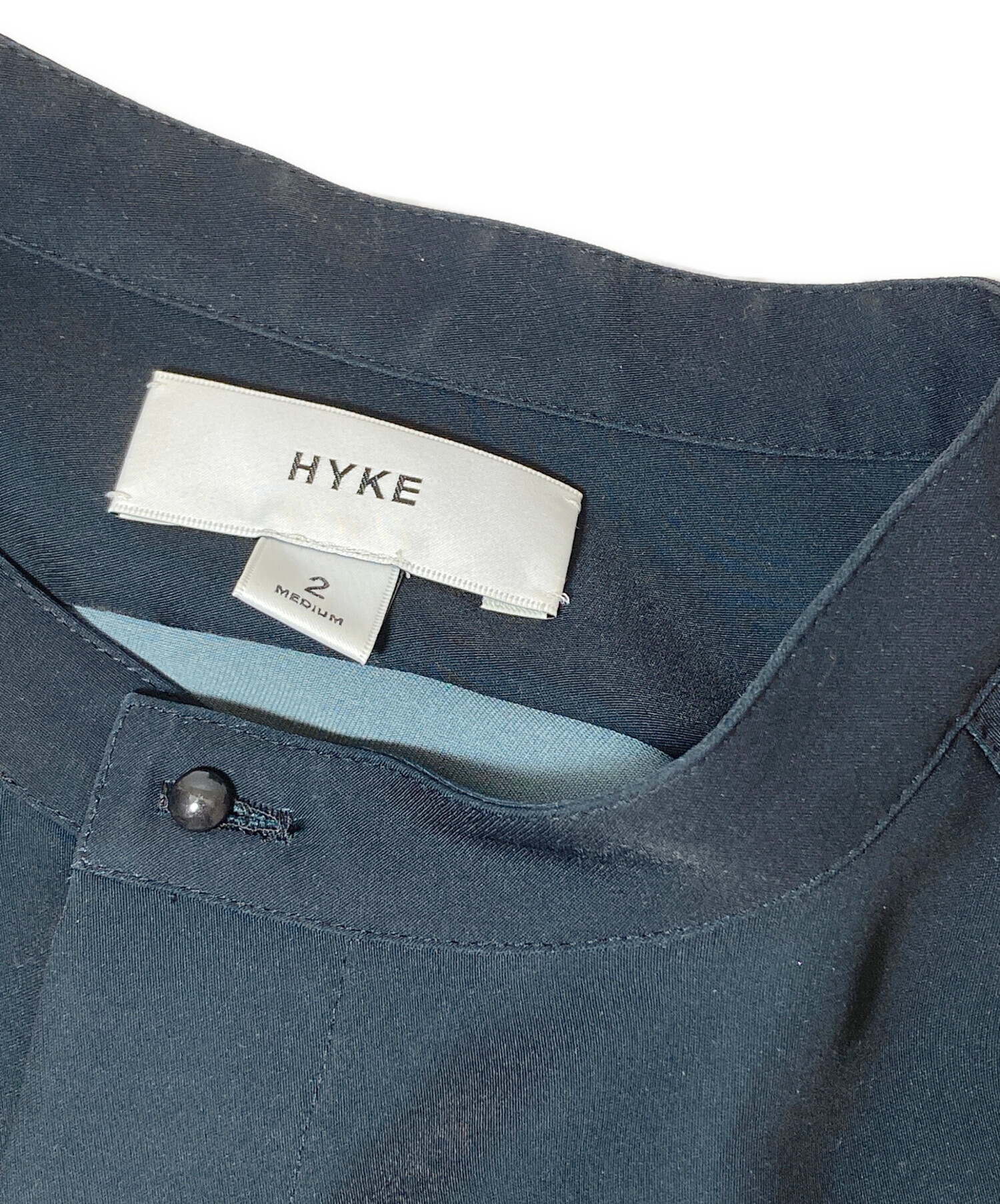 HYKE ハイク PRINTED BLOUSE プリンテッドブラウス アイボリー 中古・古着通販】HYKE (ハイク) PRINTED BLOUSE プリンテッドブラウス