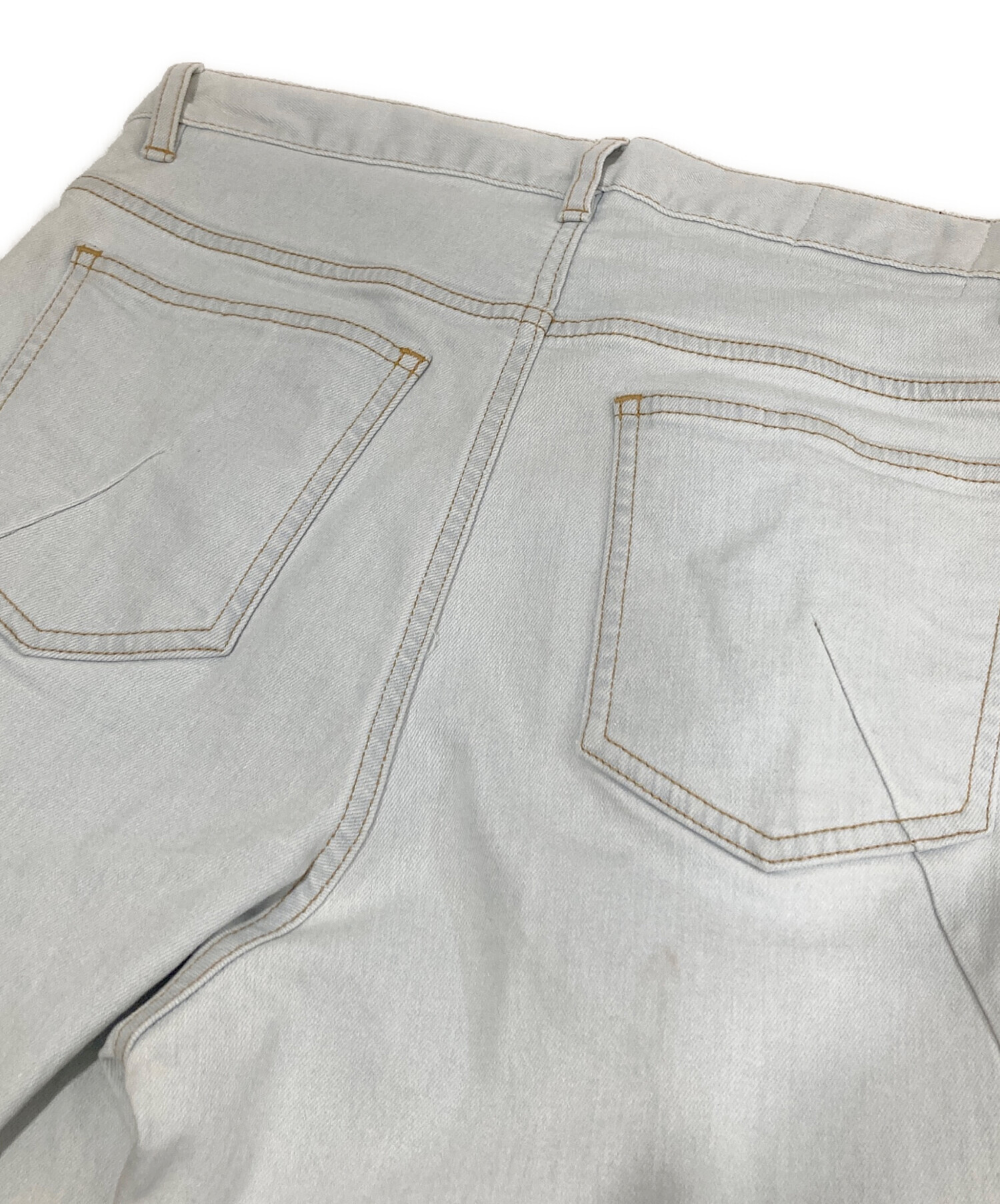 未使用希少　ATTACHMENT クラッシュリペア カーブデニム　アタッチメント 中古・古着通販】ATTACHMENT (アタッチメント) ストレッチデニムワイド