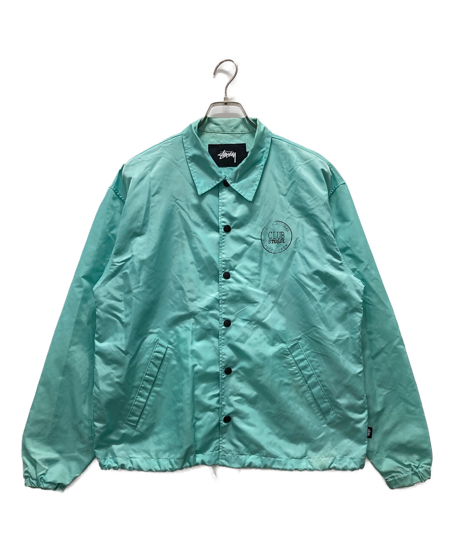 中古・古着通販】stussy (ステューシー) CLUB STUSSY コーチジャケット