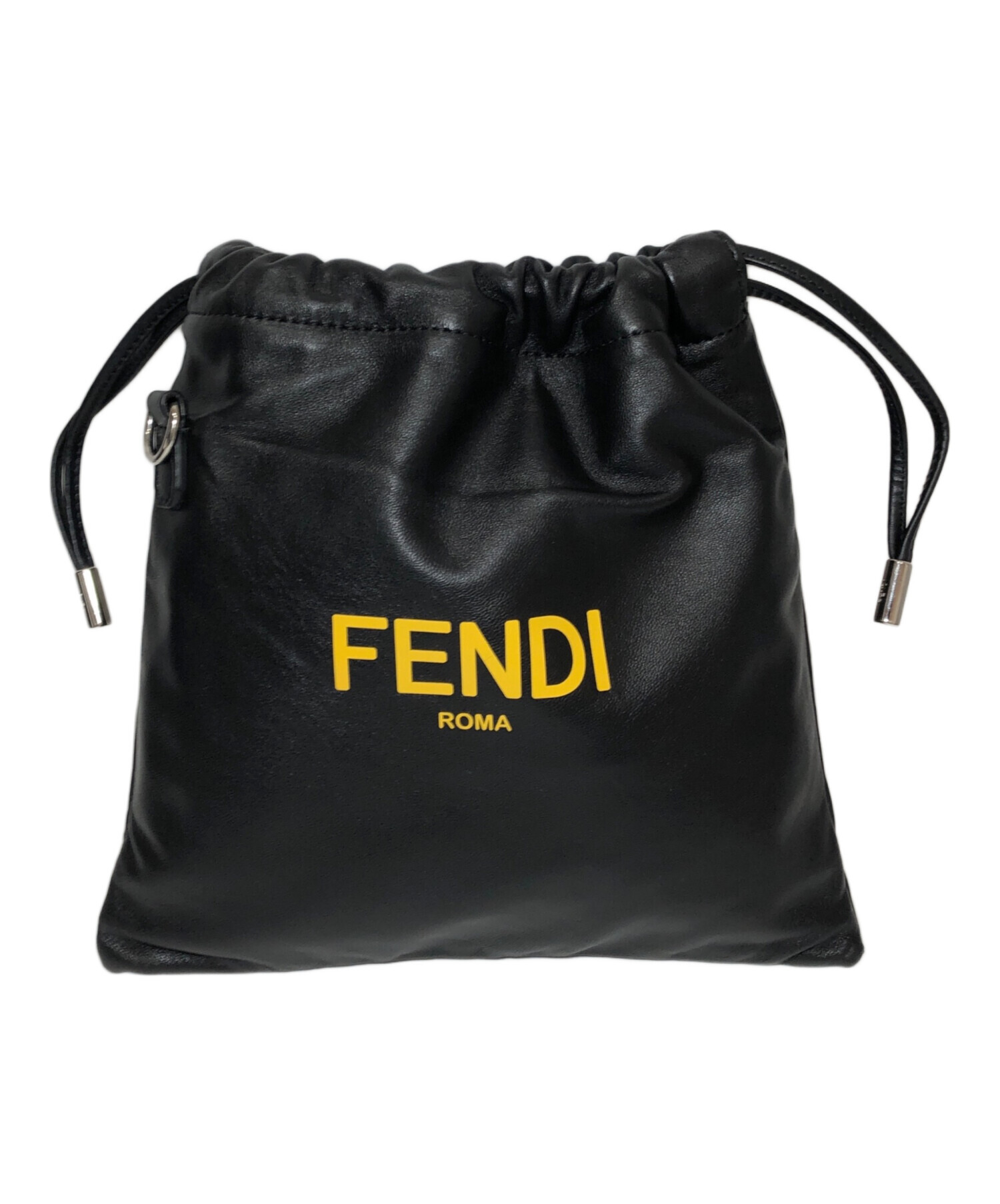 FENDI フェンディ ショルダーバッグ  黒 【古着】【中古】【送料無料】 中古・古着通販】FENDI (フェンディ) ショルダーバッグ ブラック