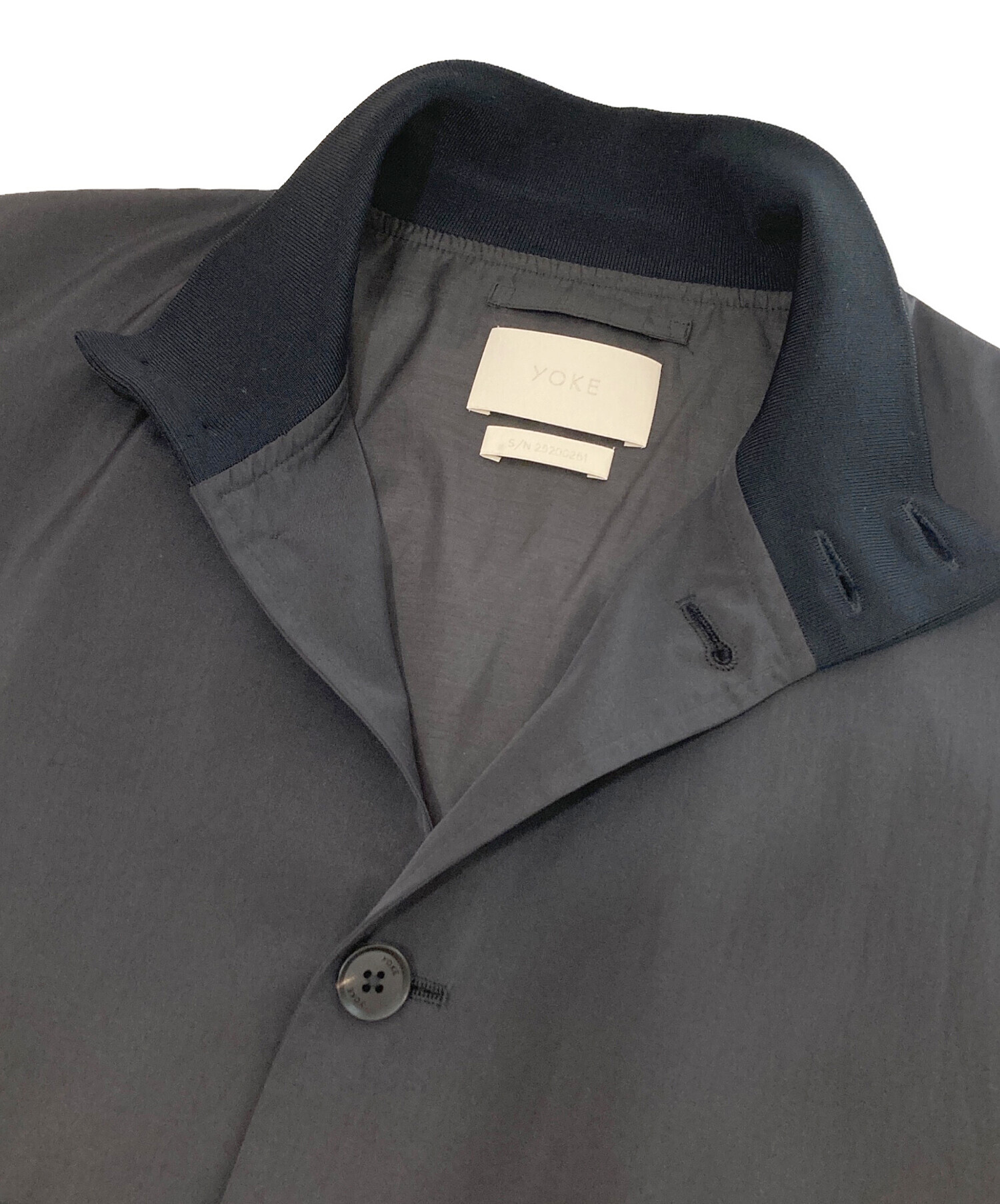 中古・古着通販】YOKE (ヨーク) 25AW SILK NYLON DRIVING BLOUSON 中古・古着通販】YOKE (ヨーク) 25AW SILK NYLON DRIVING BLOUSON