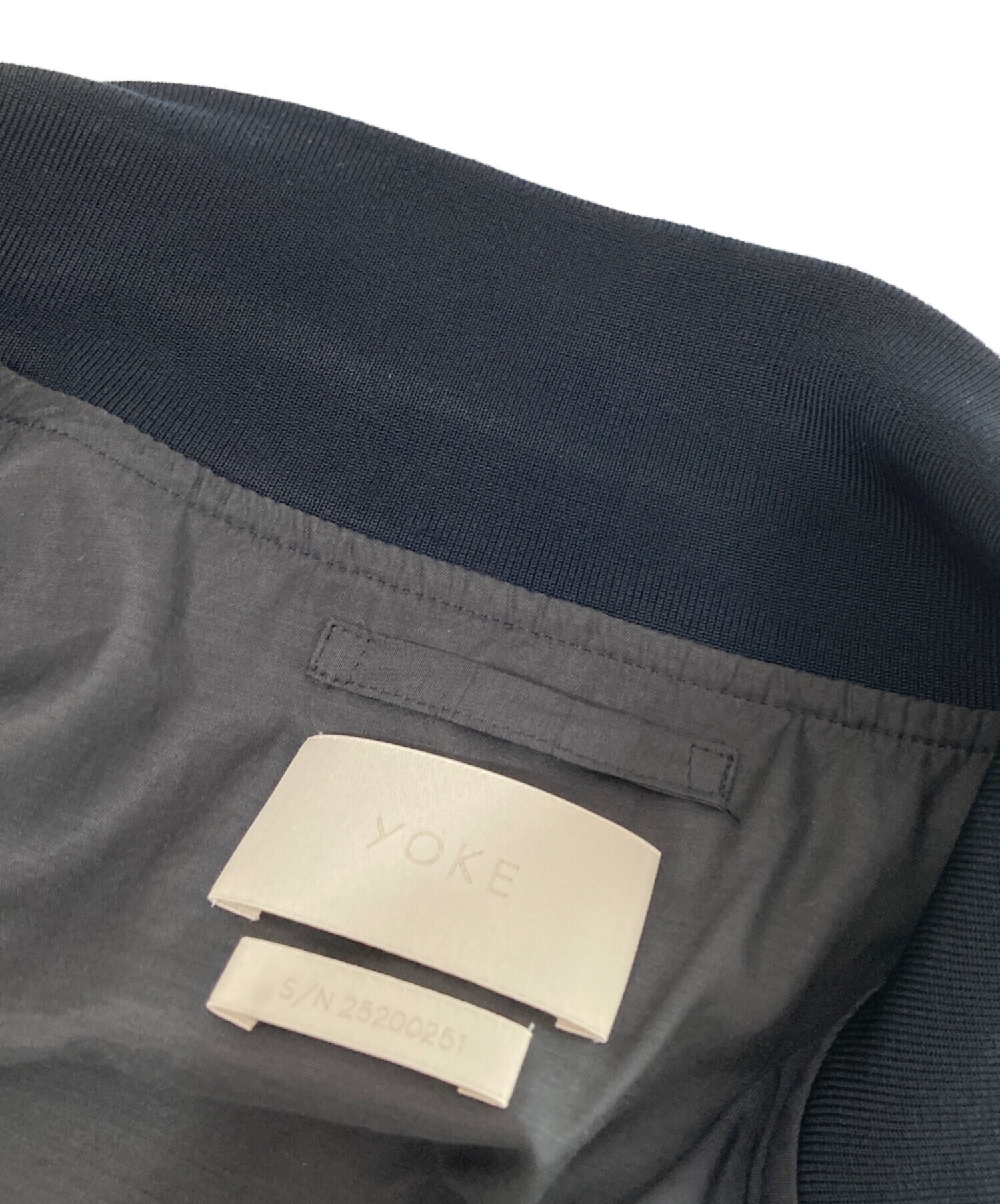 中古・古着通販】YOKE (ヨーク) 25AW SILK NYLON DRIVING BLOUSON