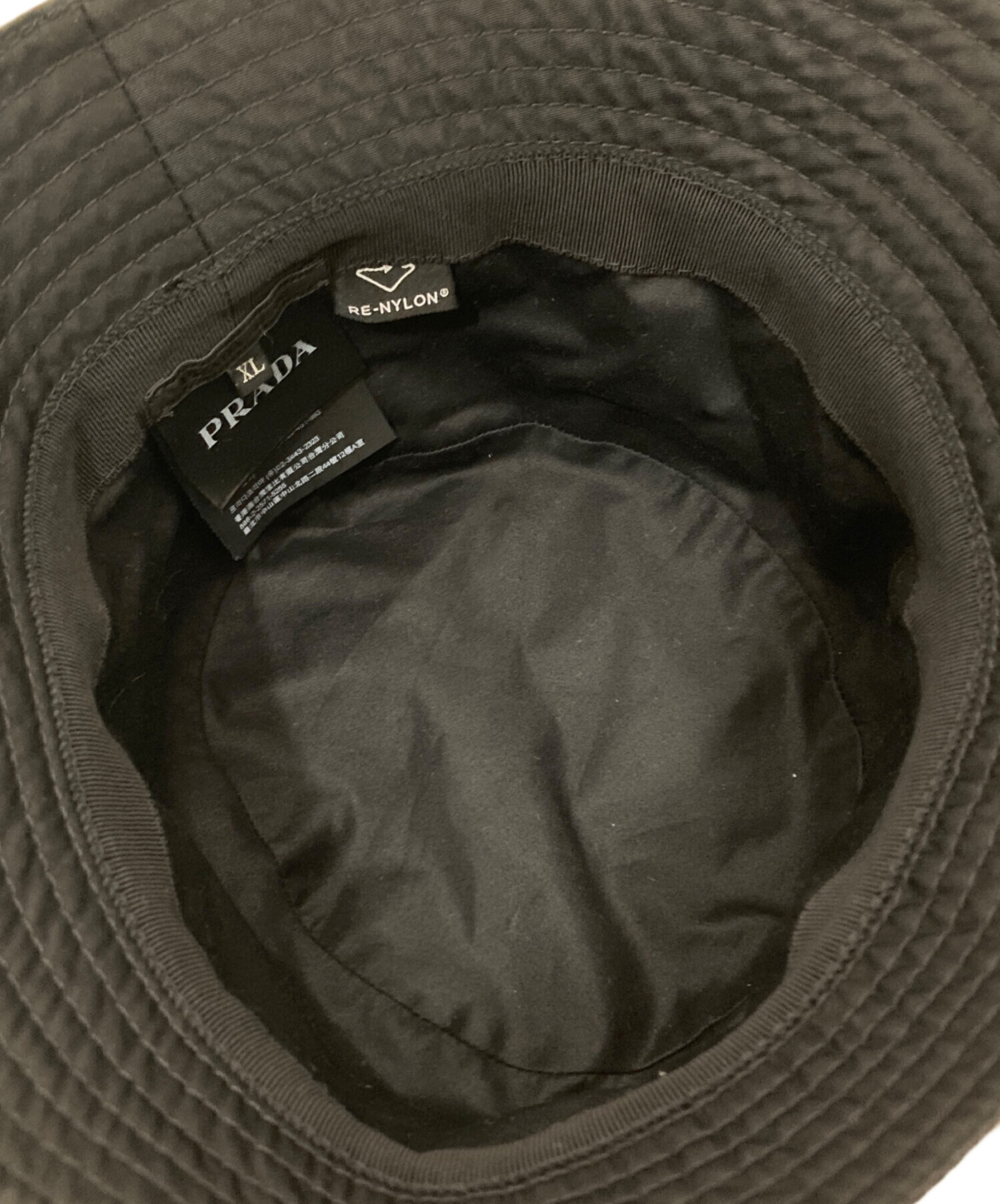 中古・古着通販】PRADA (プラダ) RE NYLON 三角ロゴプレート ナイロン