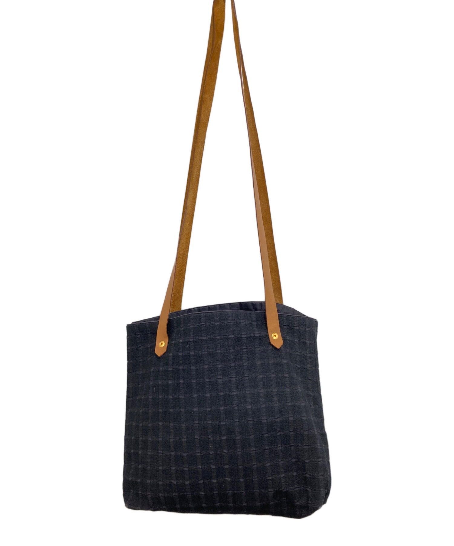 ✨HERMES✨エルメス✨アメダバ✨カバドゥポッシュ✨ダークグレー✨トートバッグ 中古・古着通販】HERMES (エルメス) アメダバ カバドゥポッシュ トート