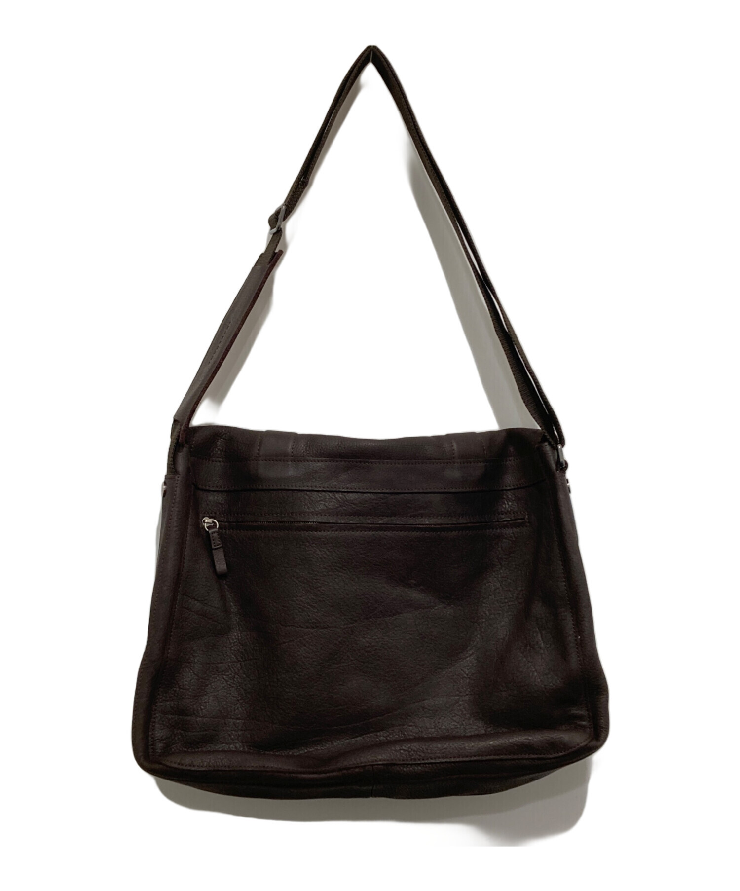 中古・古着通販】LONGCHAMP (ロンシャン) ショルダーバッグ ブラウン