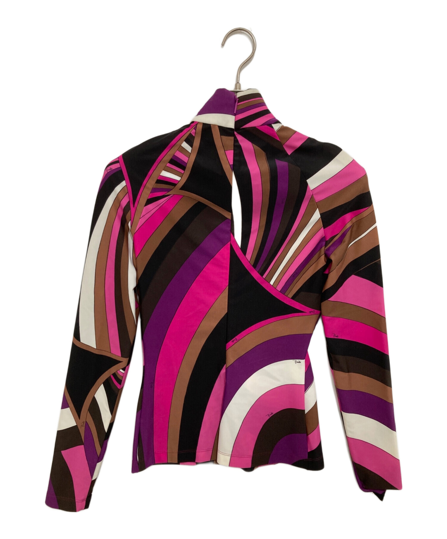 極美品　EMILIO PUCCI　Lサイズ　長袖カットソー　ストレッチ　イタリア 中古・古着通販】Emilio Pucci (エミリオ プッチ) ハイネック