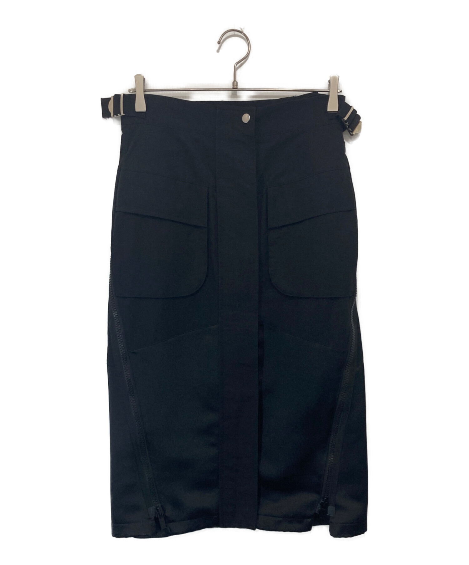 中古・古着通販】sacai (サカイ) Grosgrain Mix Skirt グロスグレイン