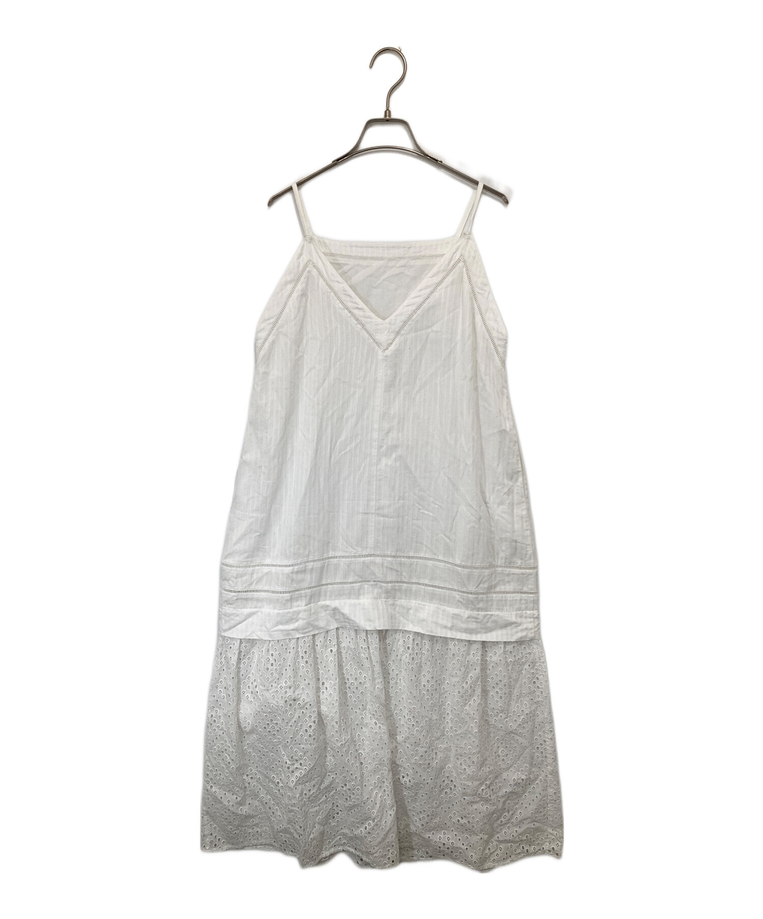 中古・古着通販】ne quittez pas (ヌキテパ) Dia Cutwork Cami Dress