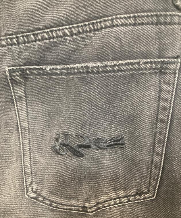 中古・古着通販】ideaswam (イデアスワム) デニムパンツ ブラック
