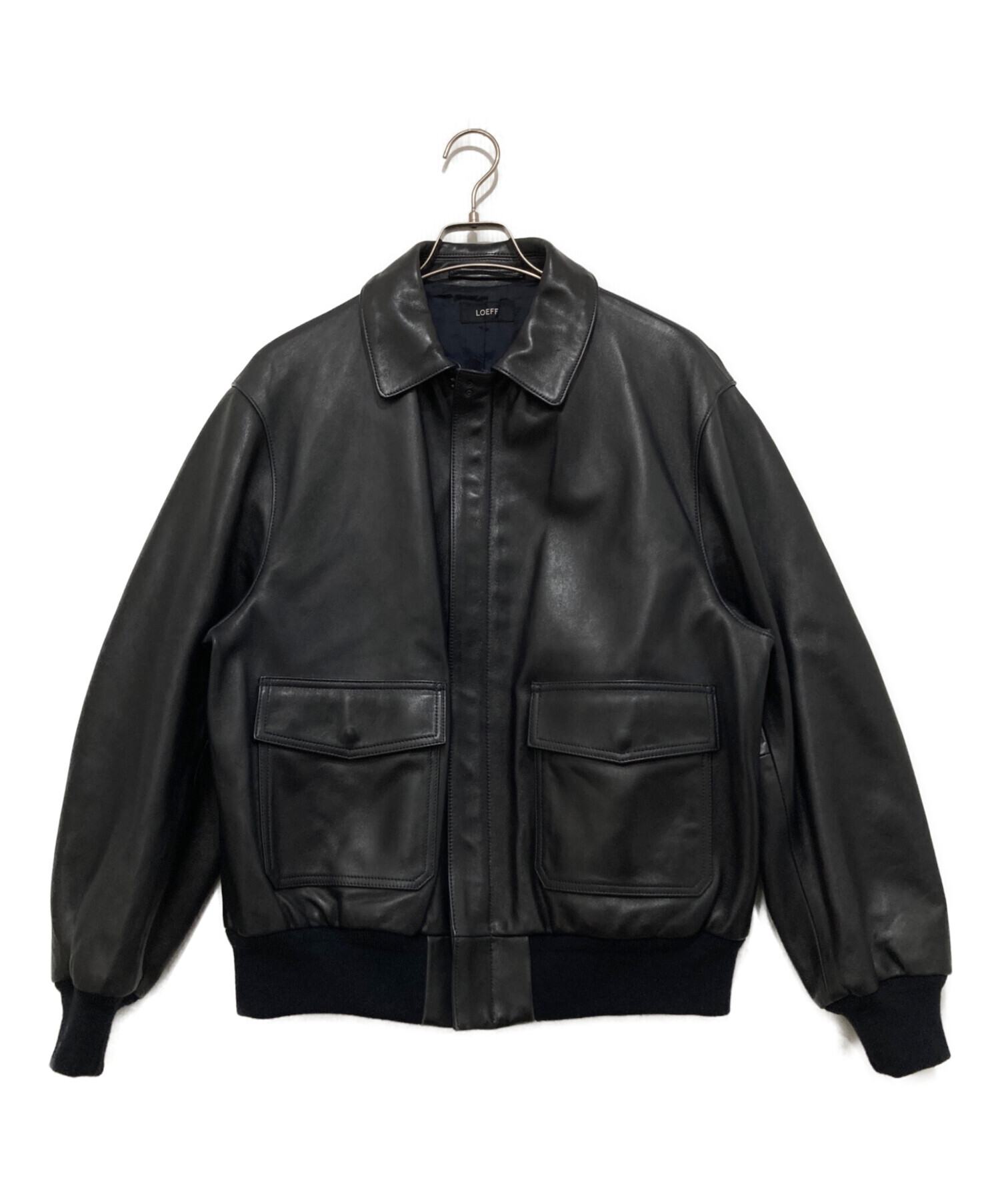 中古・古着通販】LOEFF (ロエフ) ラムレザー フライトジャケット