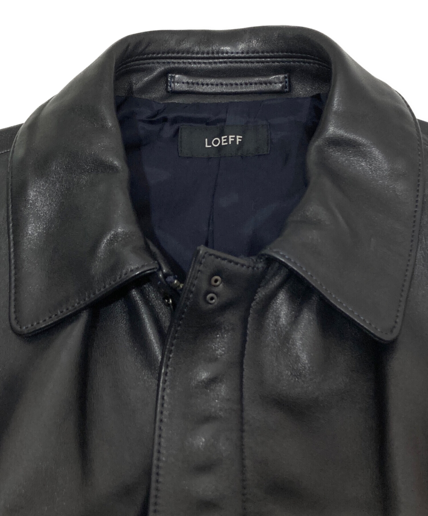 中古・古着通販】LOEFF (ロエフ) ラムレザー フライトジャケット