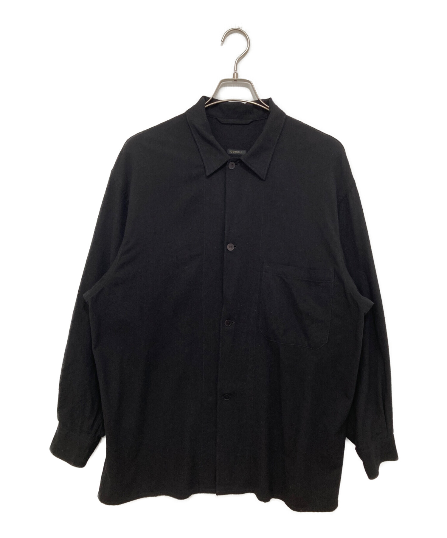 中古・古着通販】COMOLI (コモリ) SILK NOIL SHIRT JACKET シルク