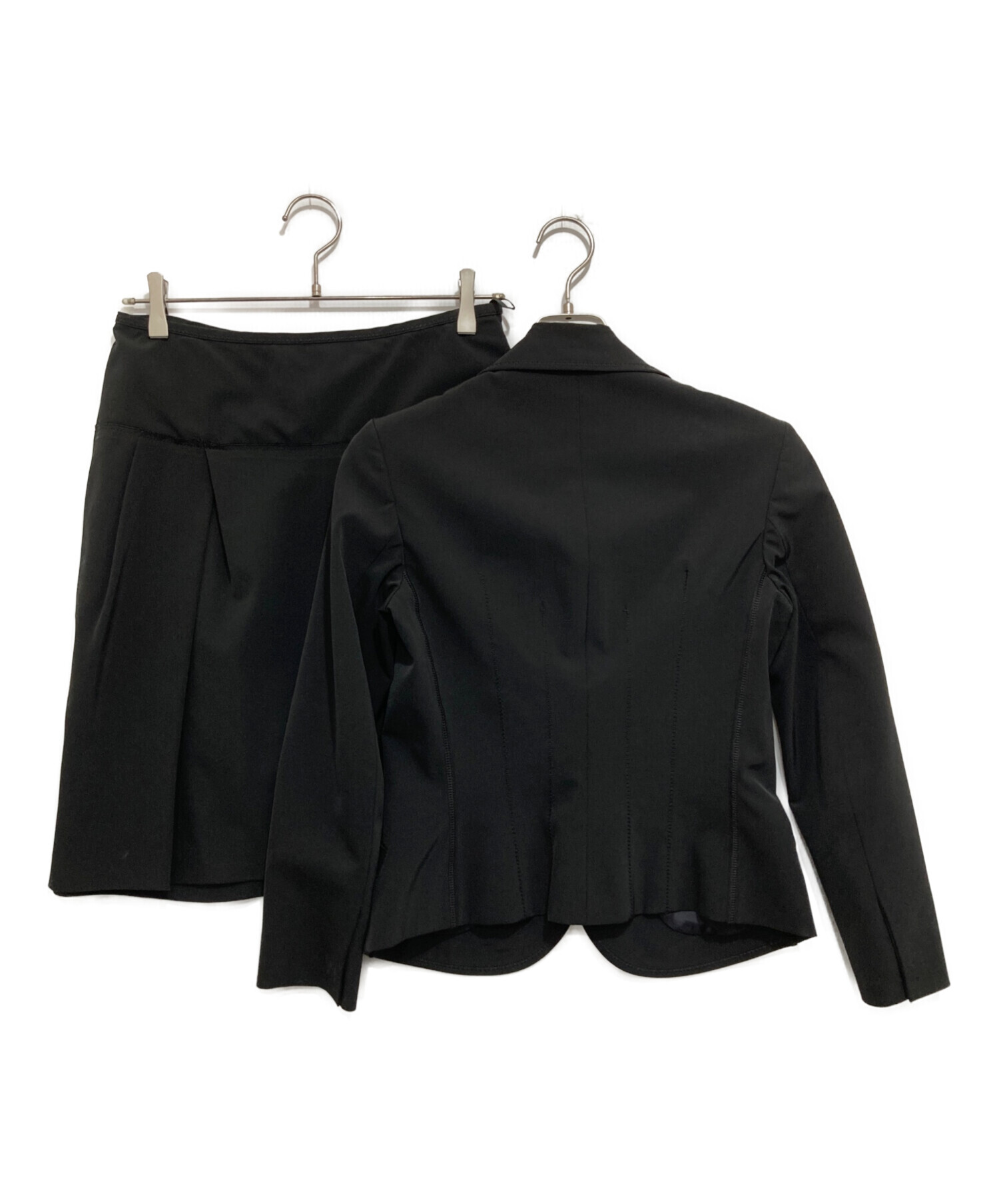 中古・古着通販】PRADA (プラダ) セットアップスーツ ブラック サイズ