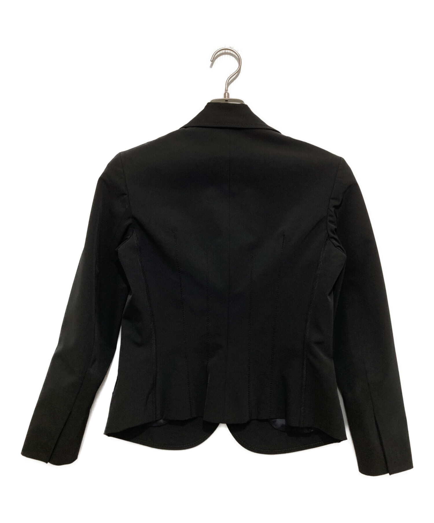 PRADA プラダ セットアップ スーツ ブラック 52R 中古・古着通販】PRADA (プラダ) セットアップスーツ ブラック サイズ