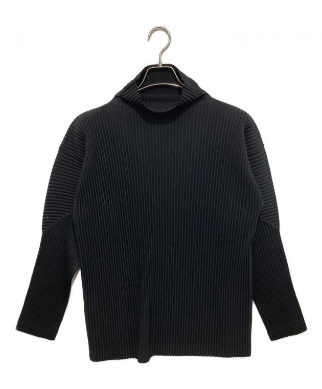 最終価格 オムプリッセ モックネック　トップス　2 中古・古着通販】HOMME PLISSE ISSEY MIYAKE (オム プリッセ イッセイ