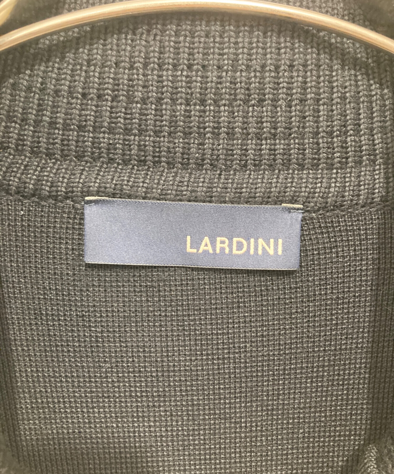 中古・古着通販】LARDINI (ラルディーニ) ショールカラーニットダブル