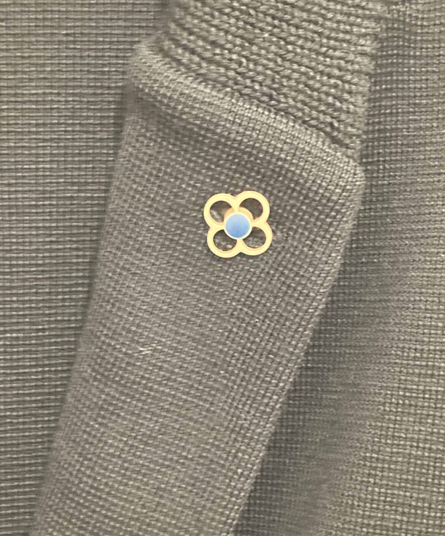 中古・古着通販】LARDINI (ラルディーニ) ショールカラーニットダブル