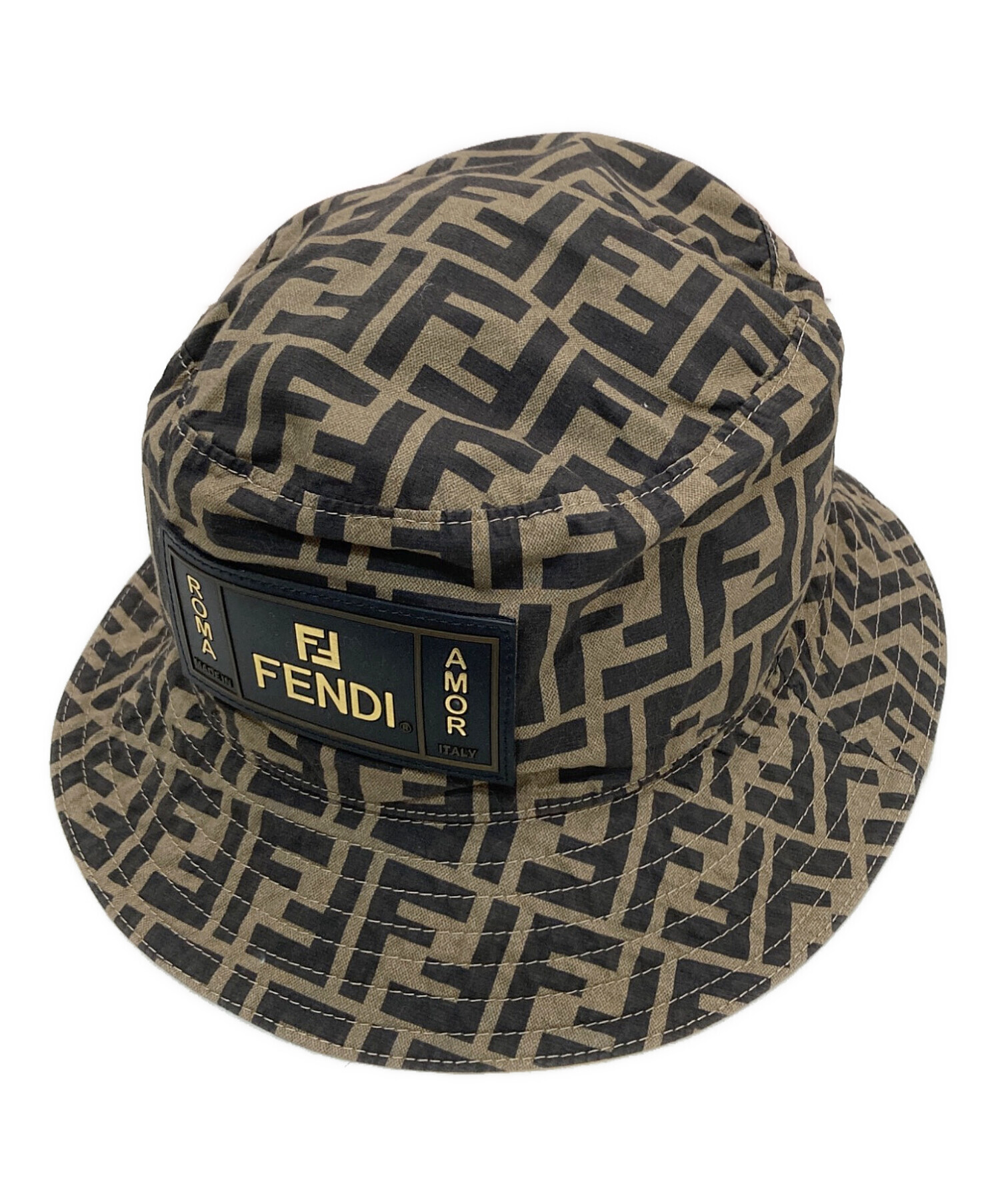 中古・古着通販】FENDI (フェンディ) バケットハット ベージュ サイズ