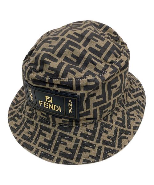 FENDI バケットハット ベージュ 59cm Mサイズ新品未使用 中古・古着通販】FENDI (フェンディ) バケットハット ベージュ サイズ