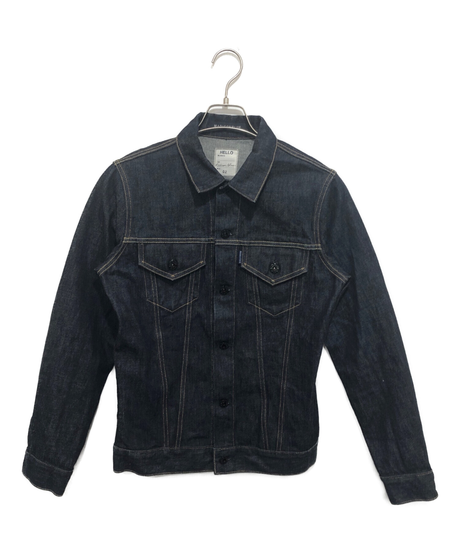 【MADISON BLUE】 マディソンブルー デニムジャケット S 中古・古着通販】MADISON BLUE (マディソンブルー) Denim Tight Jacket