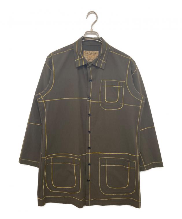 中古・古着通販】NEMETH (ネメス) ステッチプリントロングシャツ