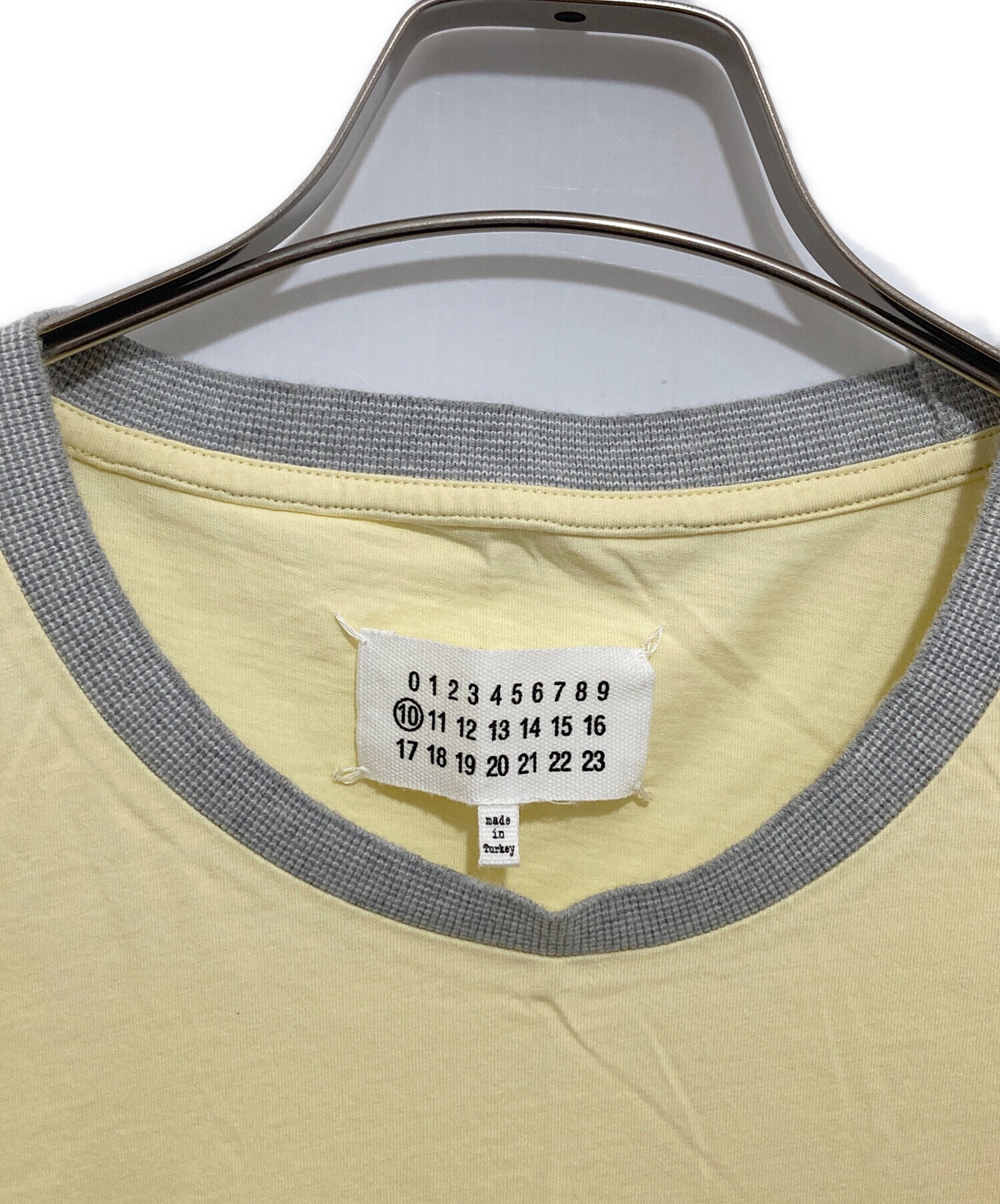 古着 中古・古着通販】Maison Margiela (メゾンマルジェラ) ラインネックT