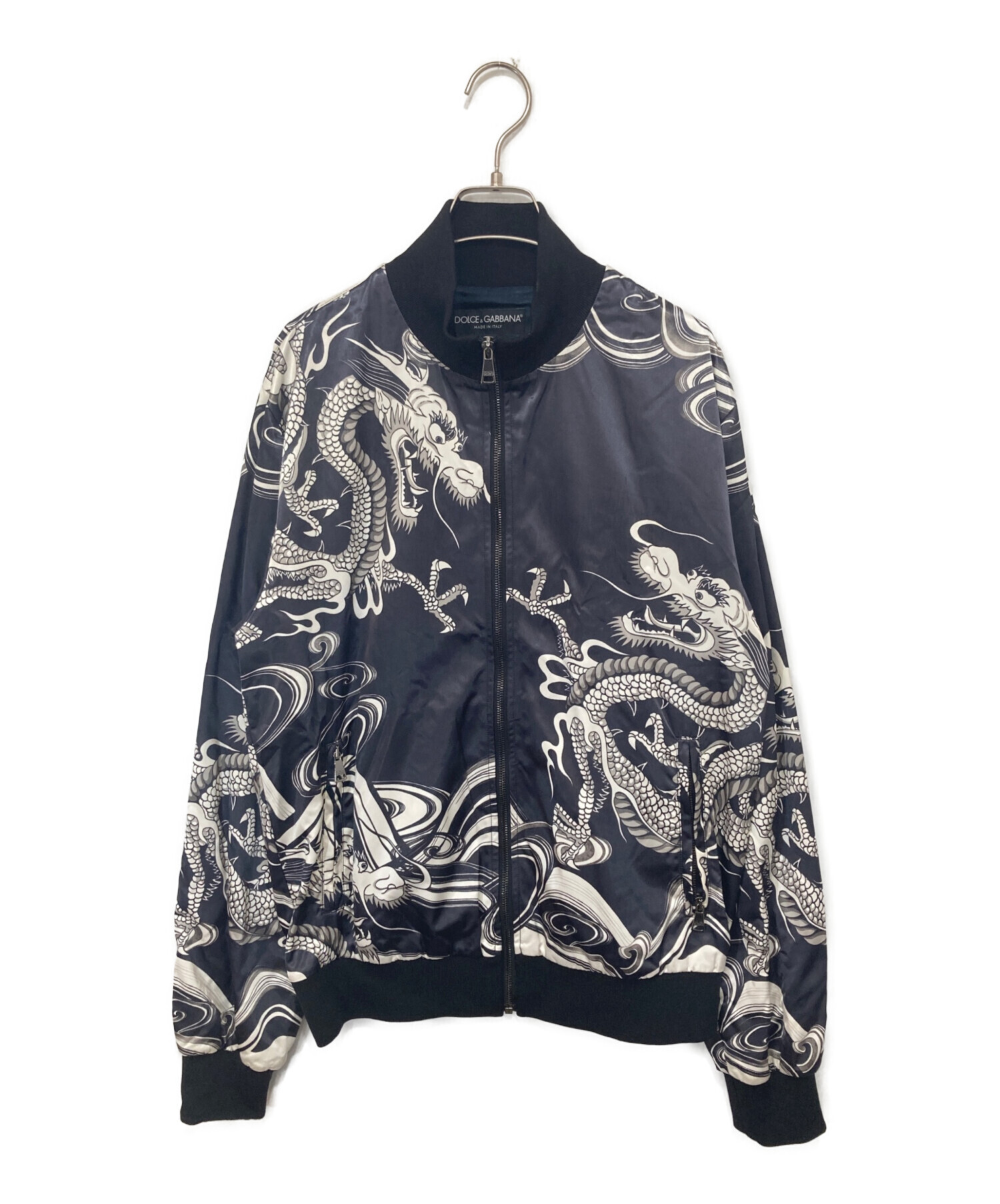 Dolce & Gabbana スカジャン 48サイズ 中古・古着通販】DOLCE & GABBANA (ドルチェ＆ガッバーナ) 水墨画和柄