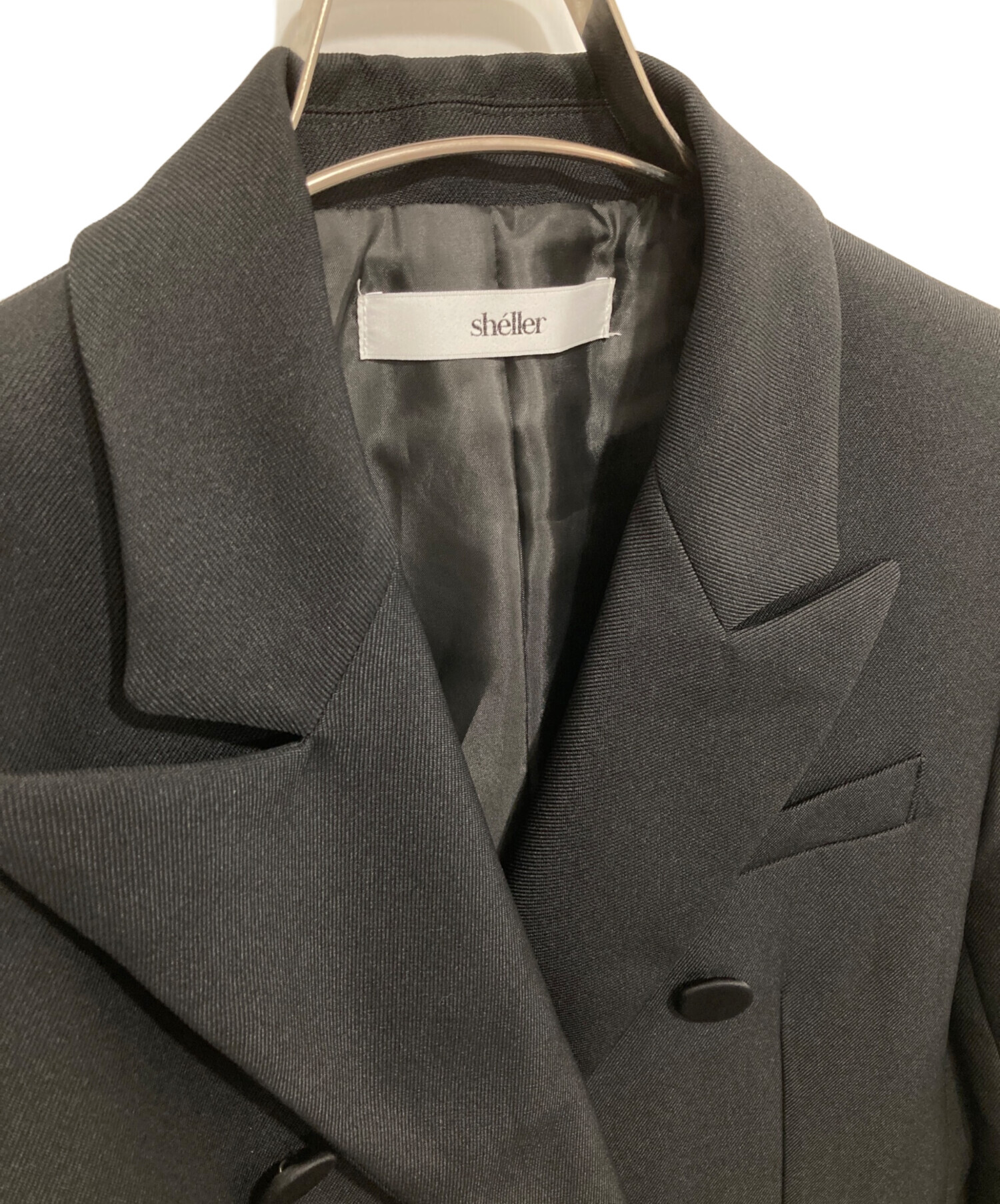 中古・古着通販】sheller (シェリエ) stitched design double breasted
