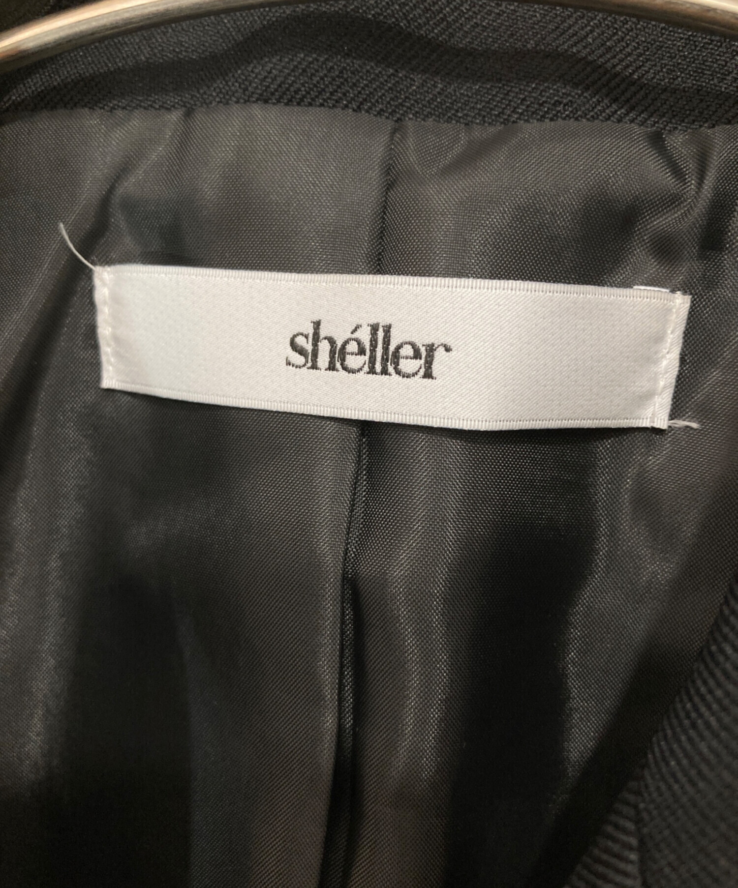 中古・古着通販】sheller (シェリエ) stitched design double breasted