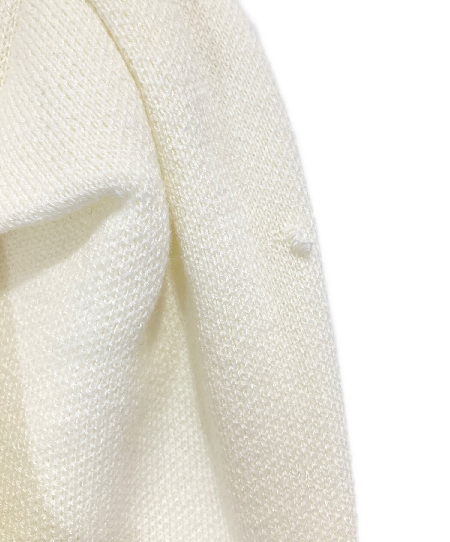 中古・古着通販】sheller (シェリエ) half sleeve stitch knit tops