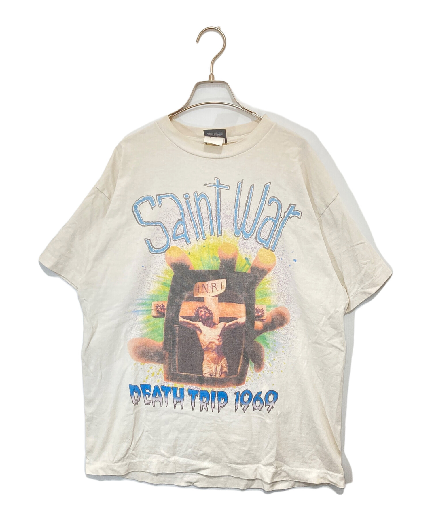 中古・古着通販】SAINT MICHAEL (セントマイケル) SS TEE / SAINT WAR 