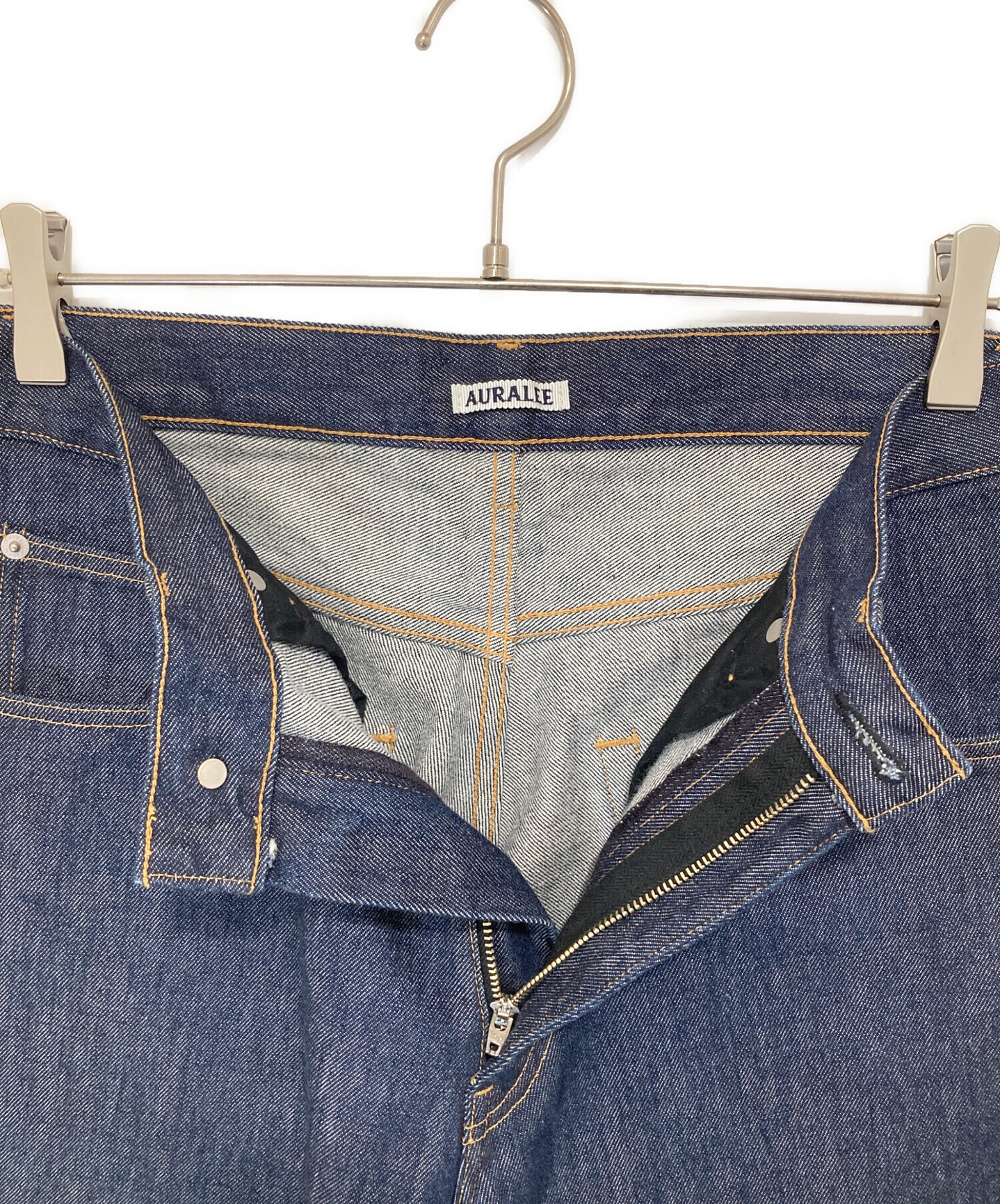 中古・古着通販】AURALEE (オーラリー) HARD TWIST DENIM WIDE PANTS