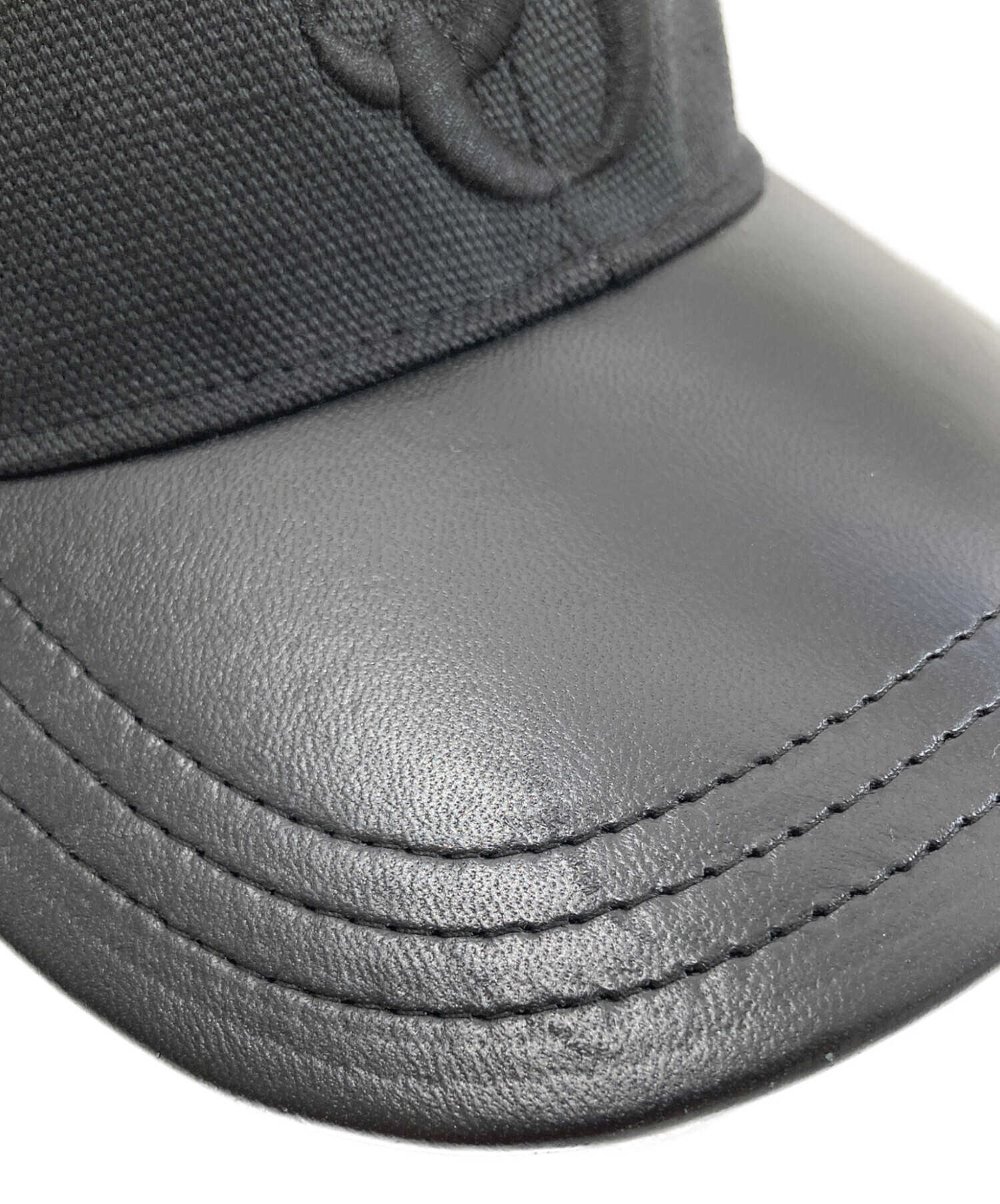 中古・古着通販】JIL SANDER (ジルサンダー) レザー切替ベースボール