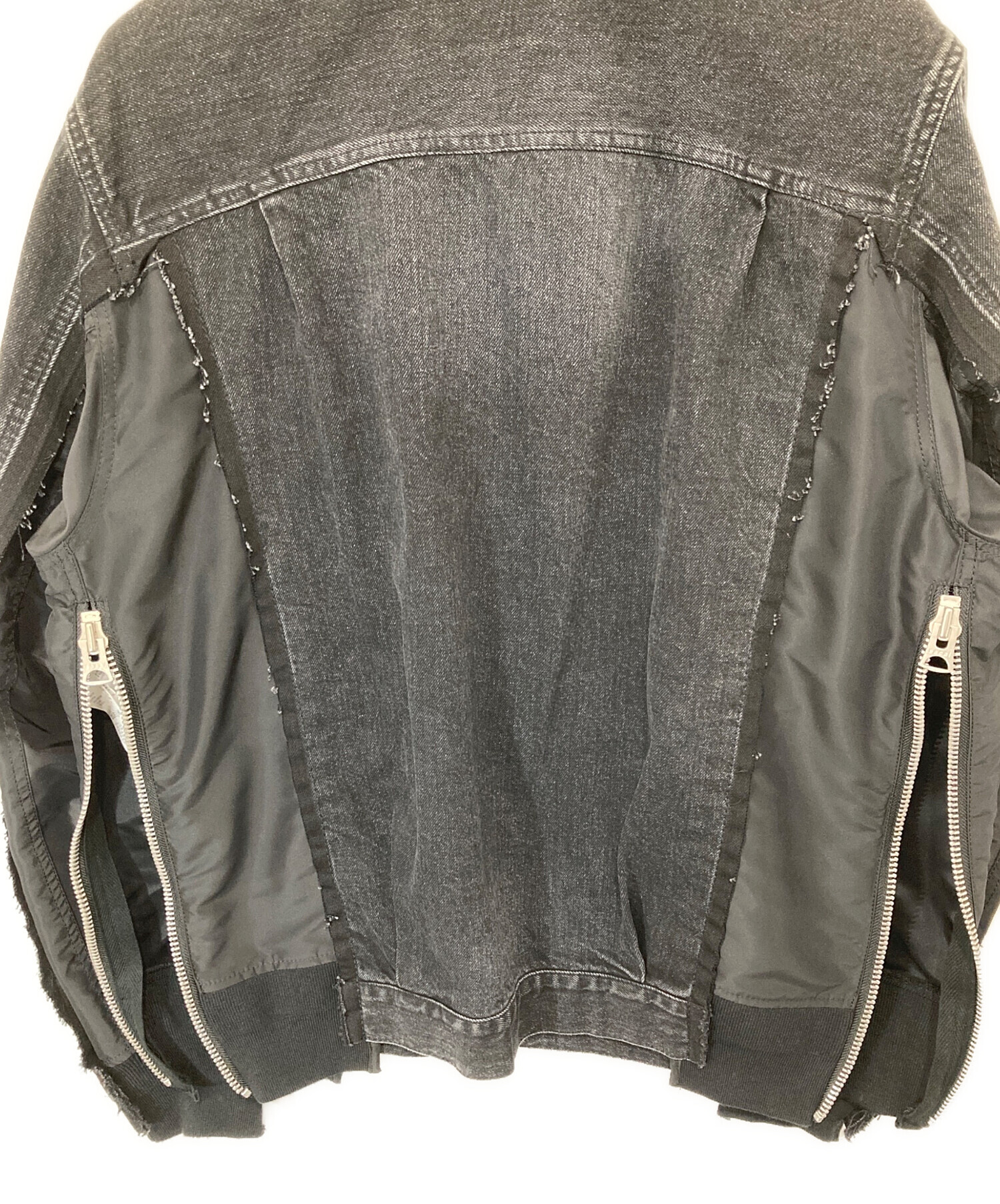 中古・古着通販】sacai (サカイ) Denim x Nylon Twill Jacket デニム